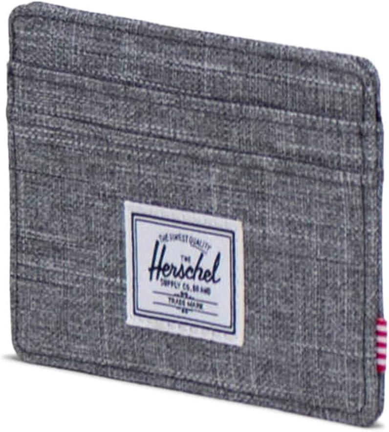 imageHerschel Charlie Cardholder WalletRaven Crosshatch