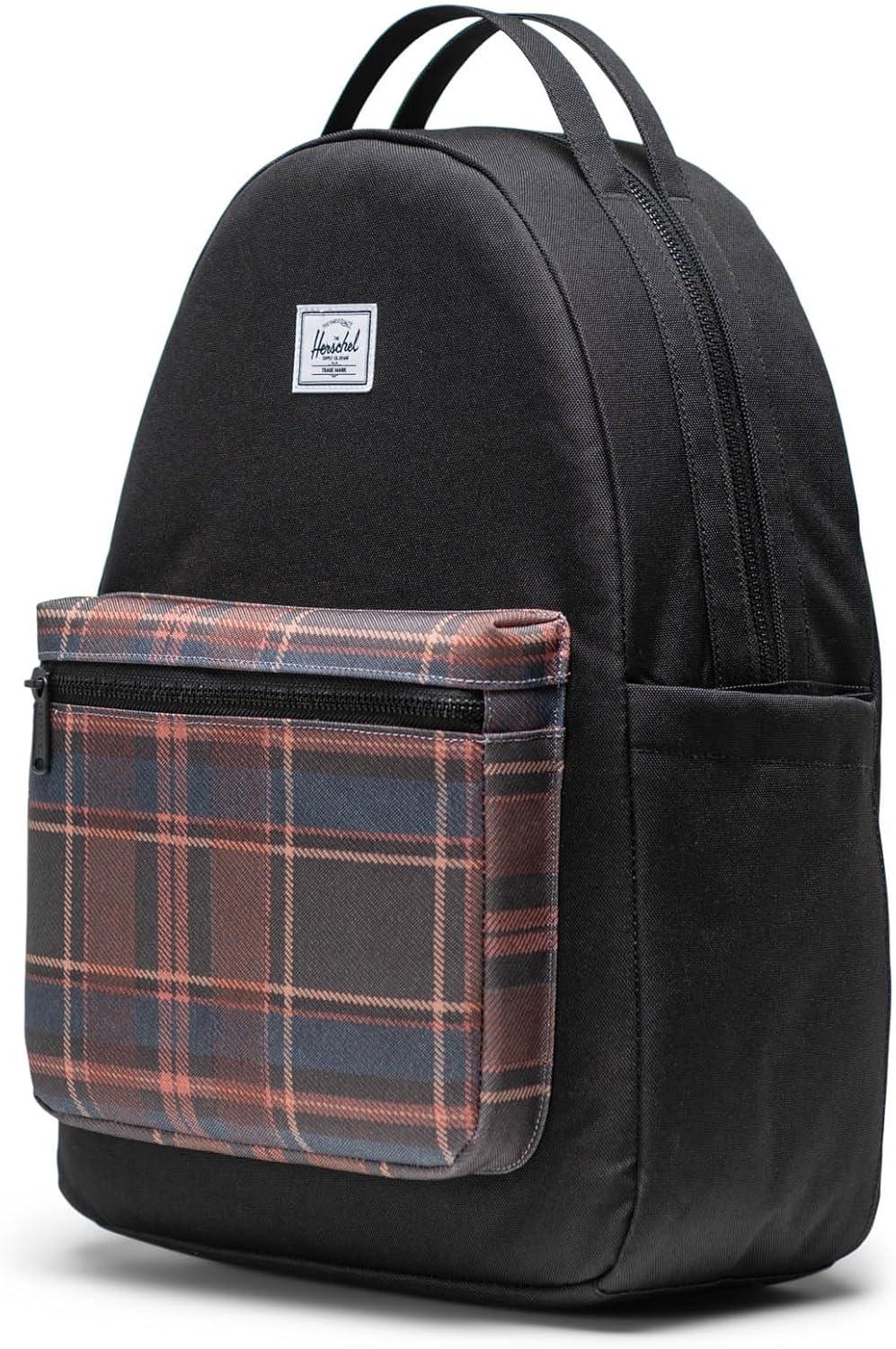 imageHerschel Nova Backpack Black Mini9LBlack Winter Plaid