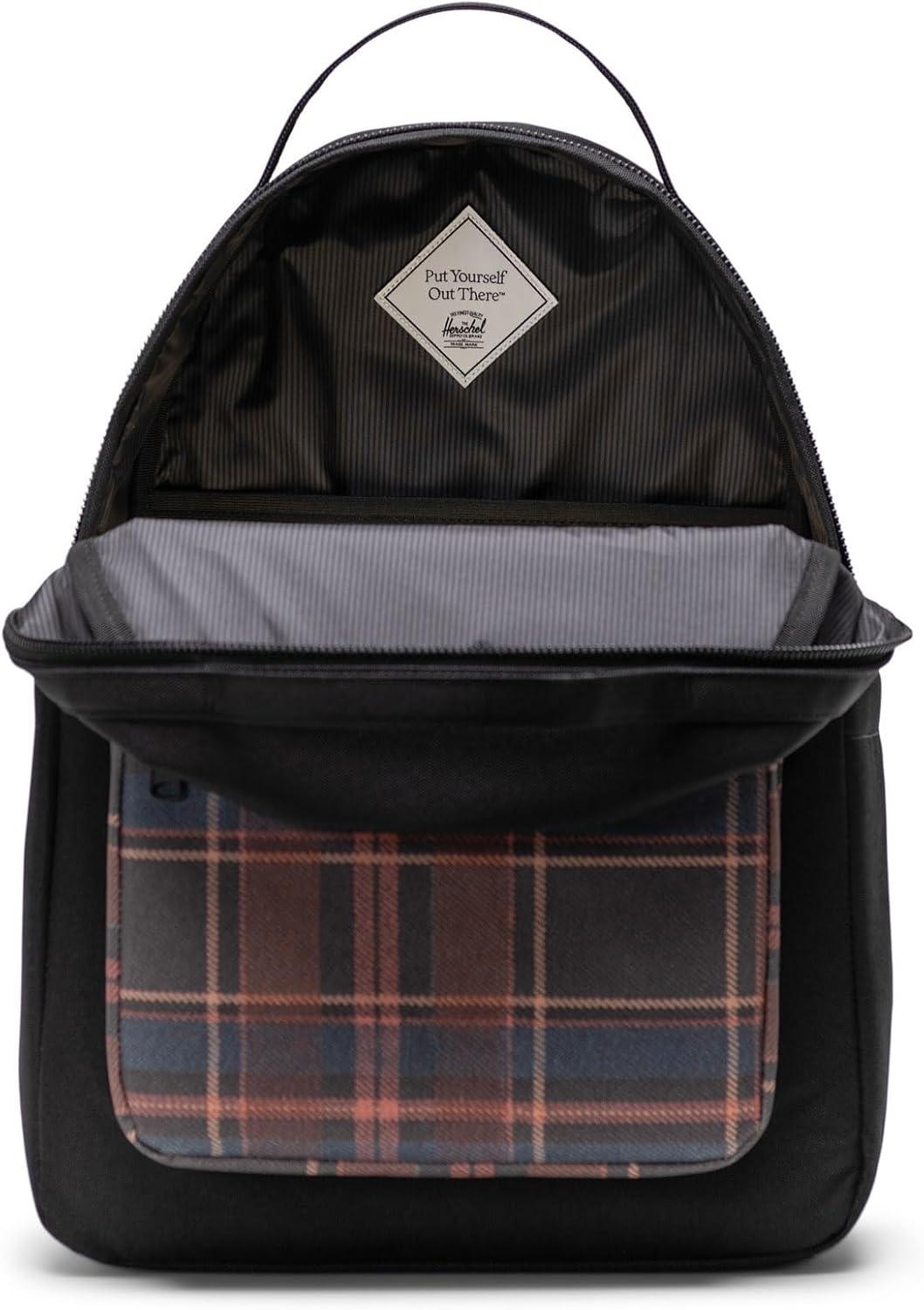 imageHerschel Nova Backpack Black Mini9LBlack Winter Plaid