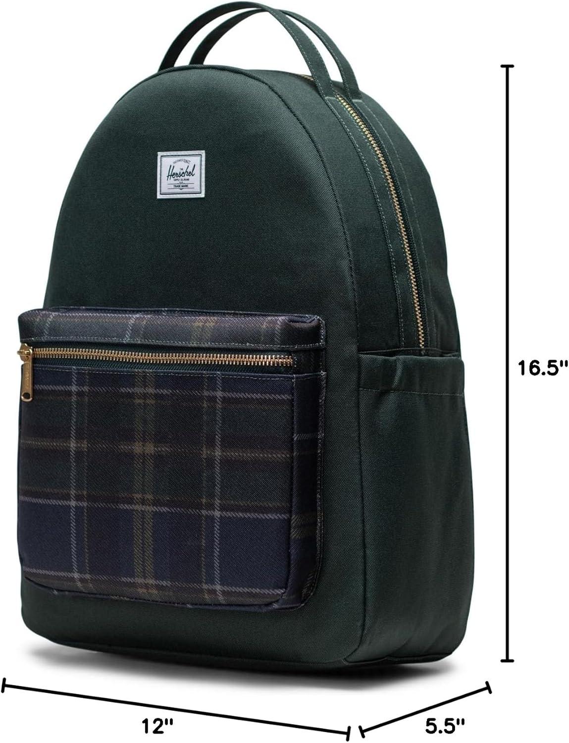 imageHerschel Nova Backpack Black Mini9LDarkest Spruce Winter Plaid