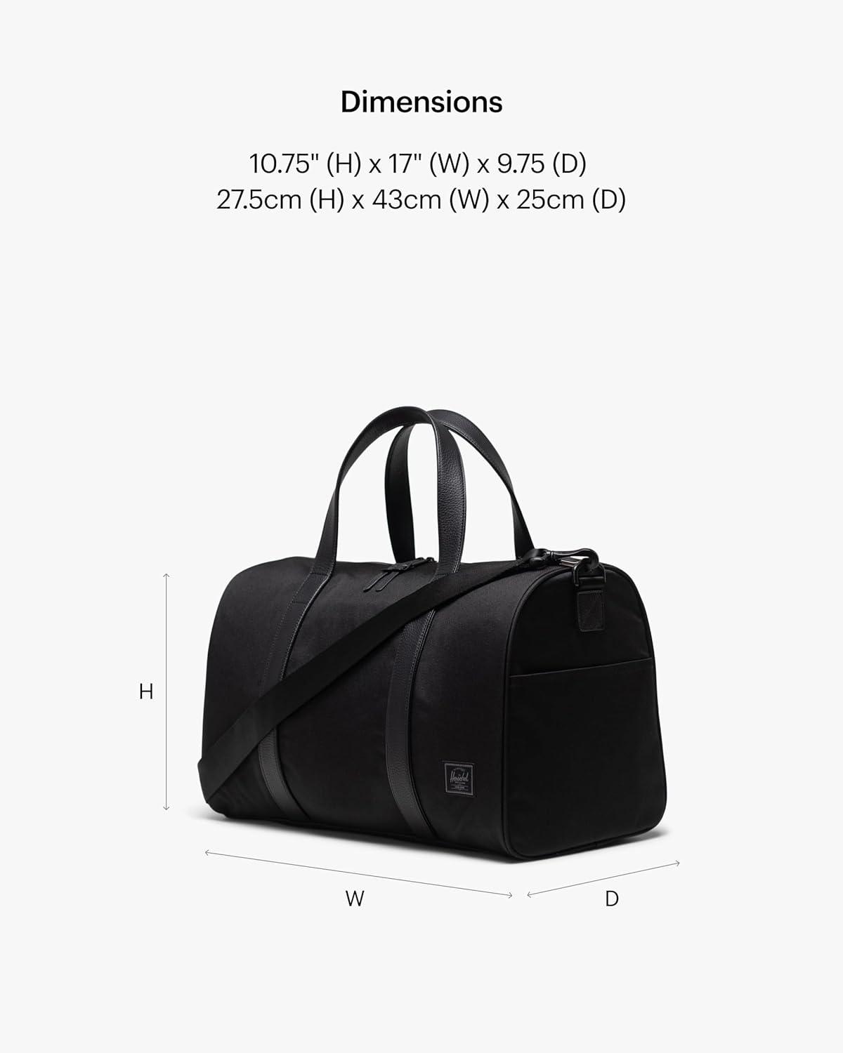 imageHerschel Novel DuffleBlack Tonal