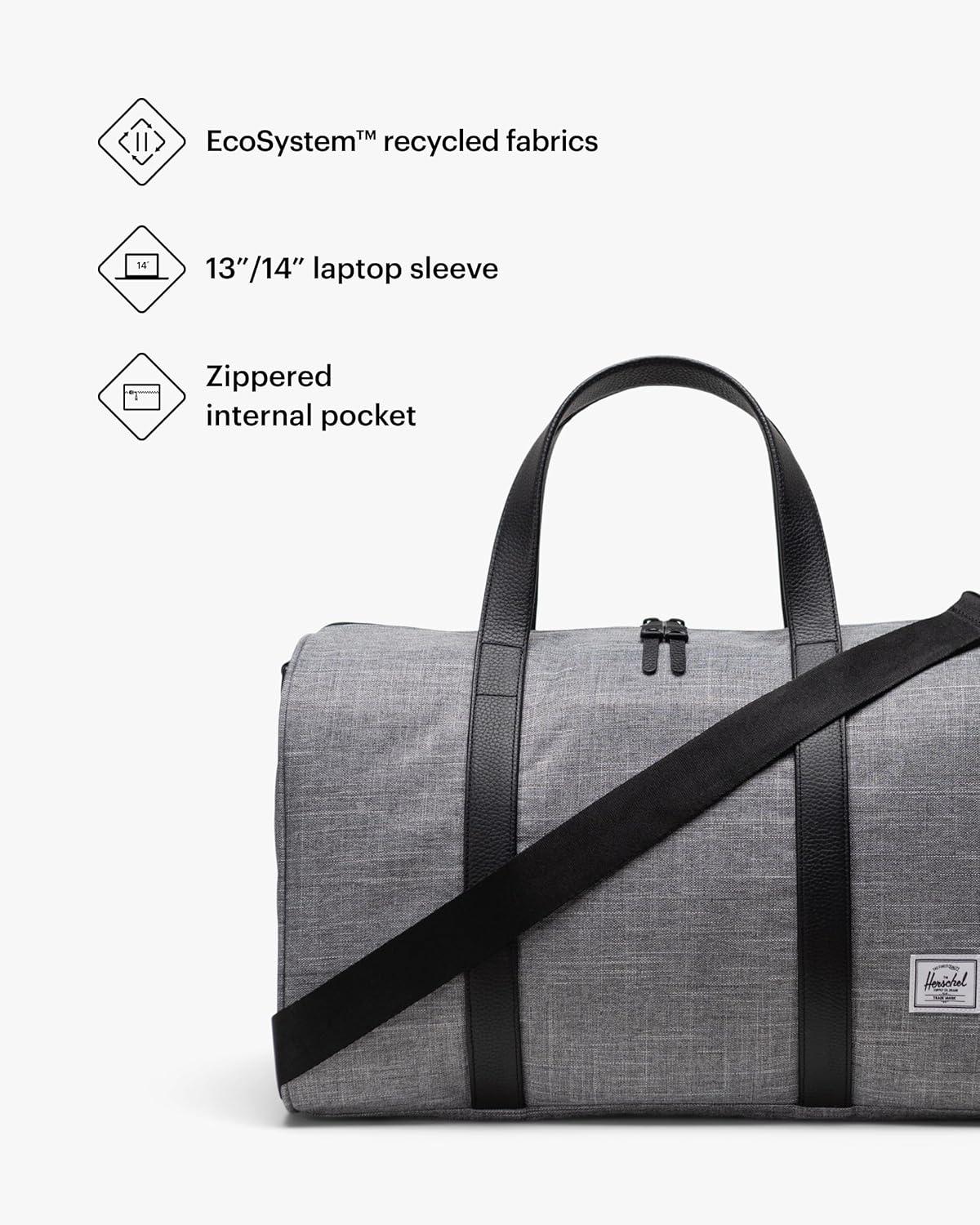 imageHerschel Novel DuffleRaven Crosshatch