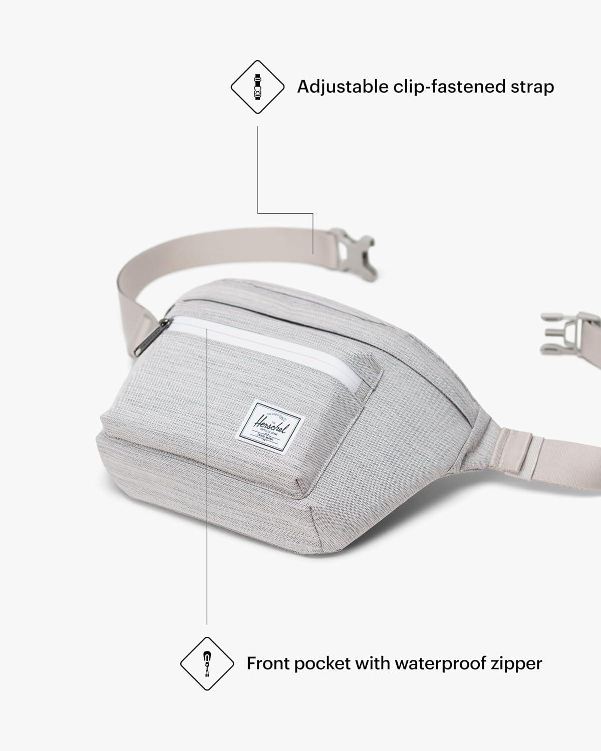 imageHerschel Pop Quiz Hip PackLight Grey Crosshatch Limited Edition