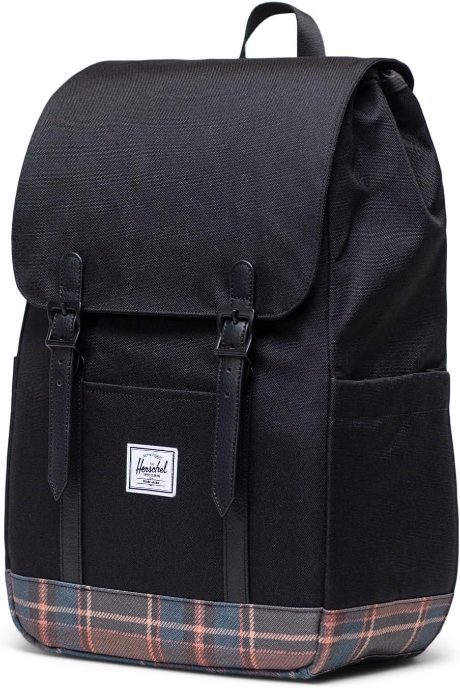 imageHerschel Retreat Mini BackpackBlack Winter Plaid