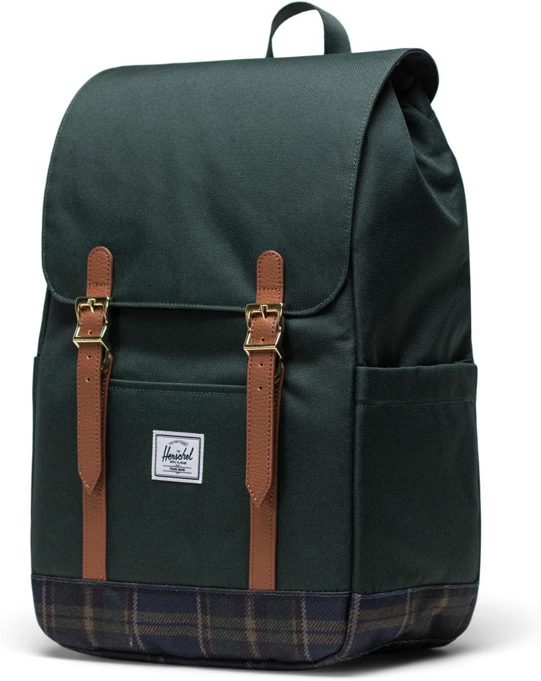 imageHerschel Retreat Mini BackpackDarkest Spruce Winter Plaid