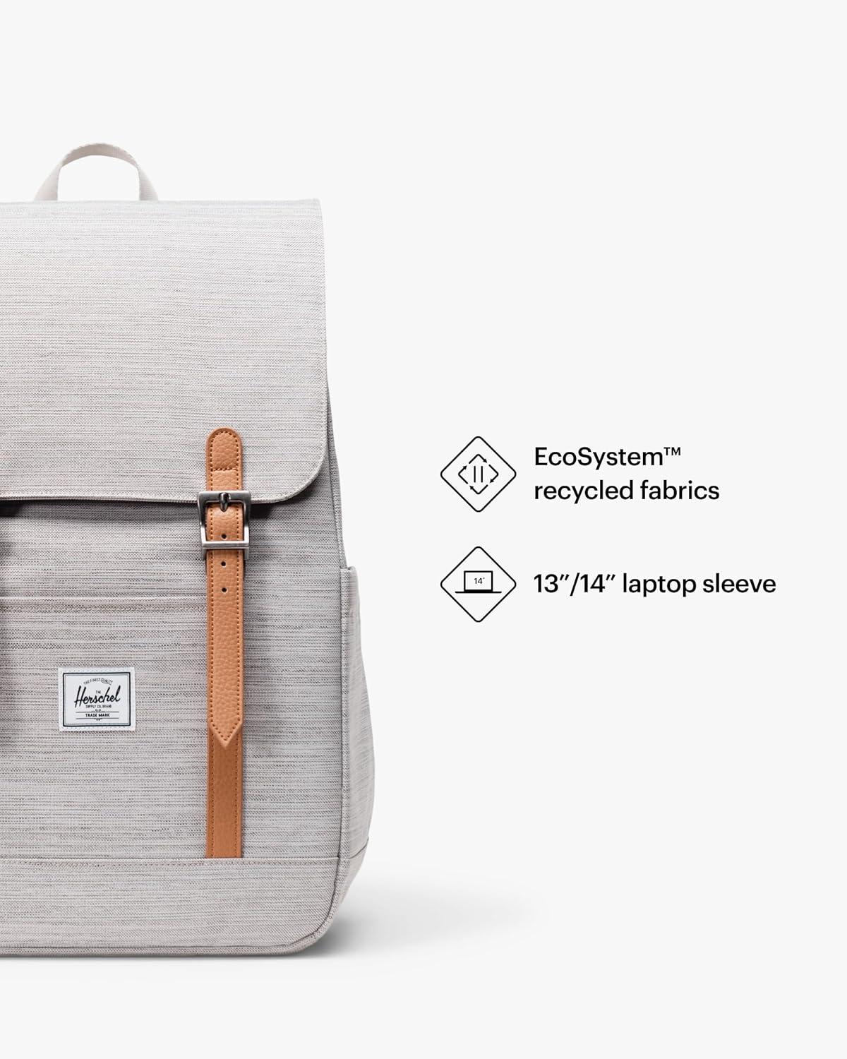 imageHerschel Retreat Mini BackpackLight Grey Crosshatch Limited Edition