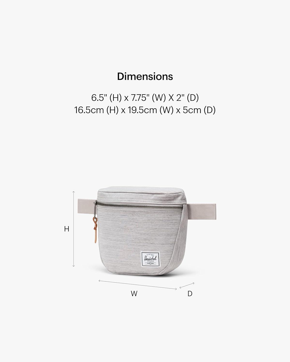 imageHerschel Settlement Hip PackLight Grey Crosshatch