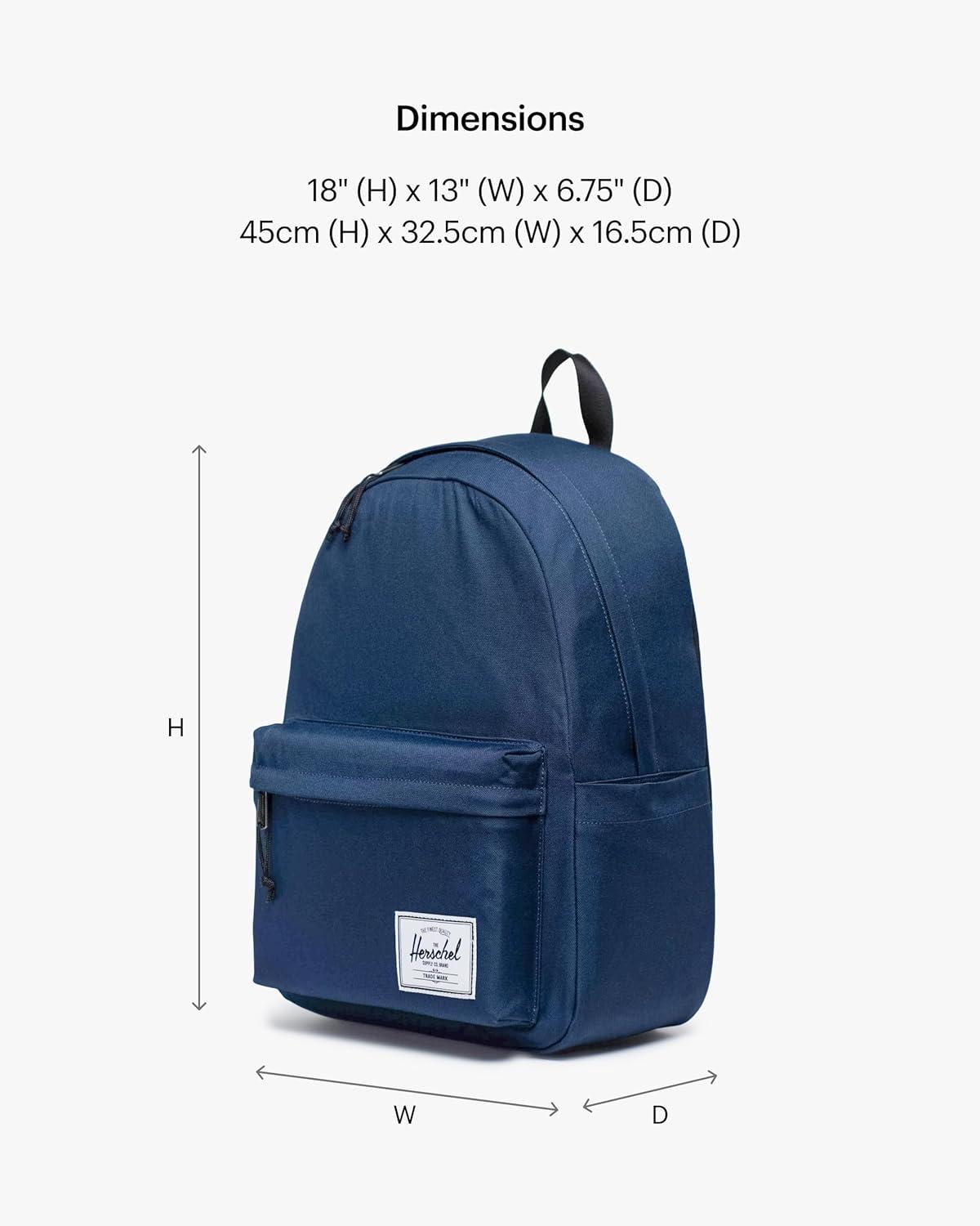 imageHerschel Supply Co Classic XL Backpack Black Tonal 30LBlue