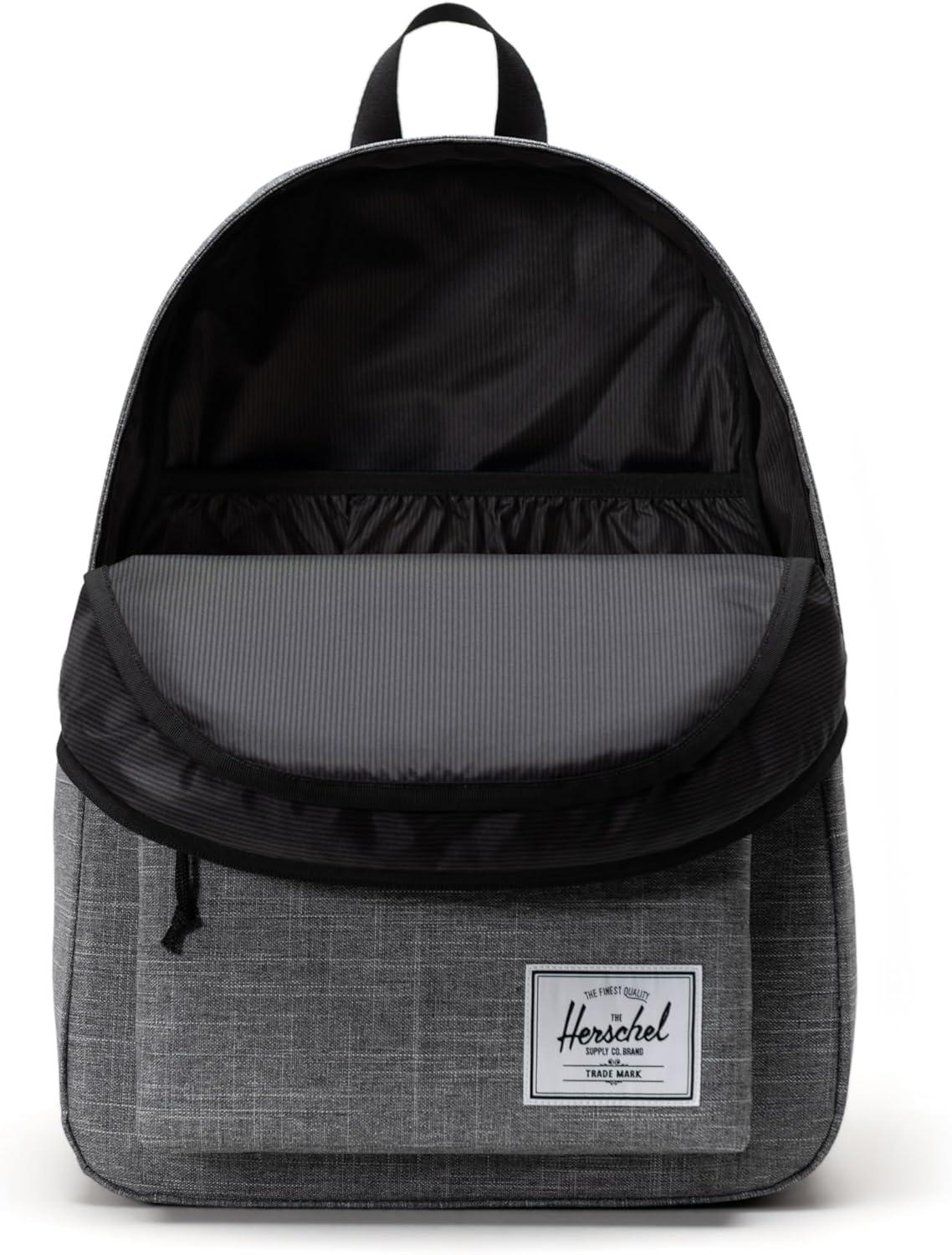 imageHerschel Supply Co Classic XL Backpack Black Tonal 30LRaven Crosshatch