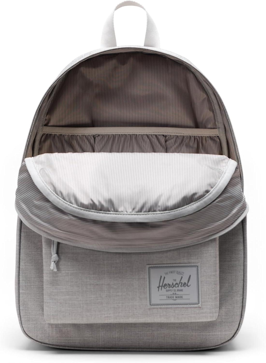 imageHerschel Supply Co Classic XL Backpack Varsity Black 30LGrey Crosshatch