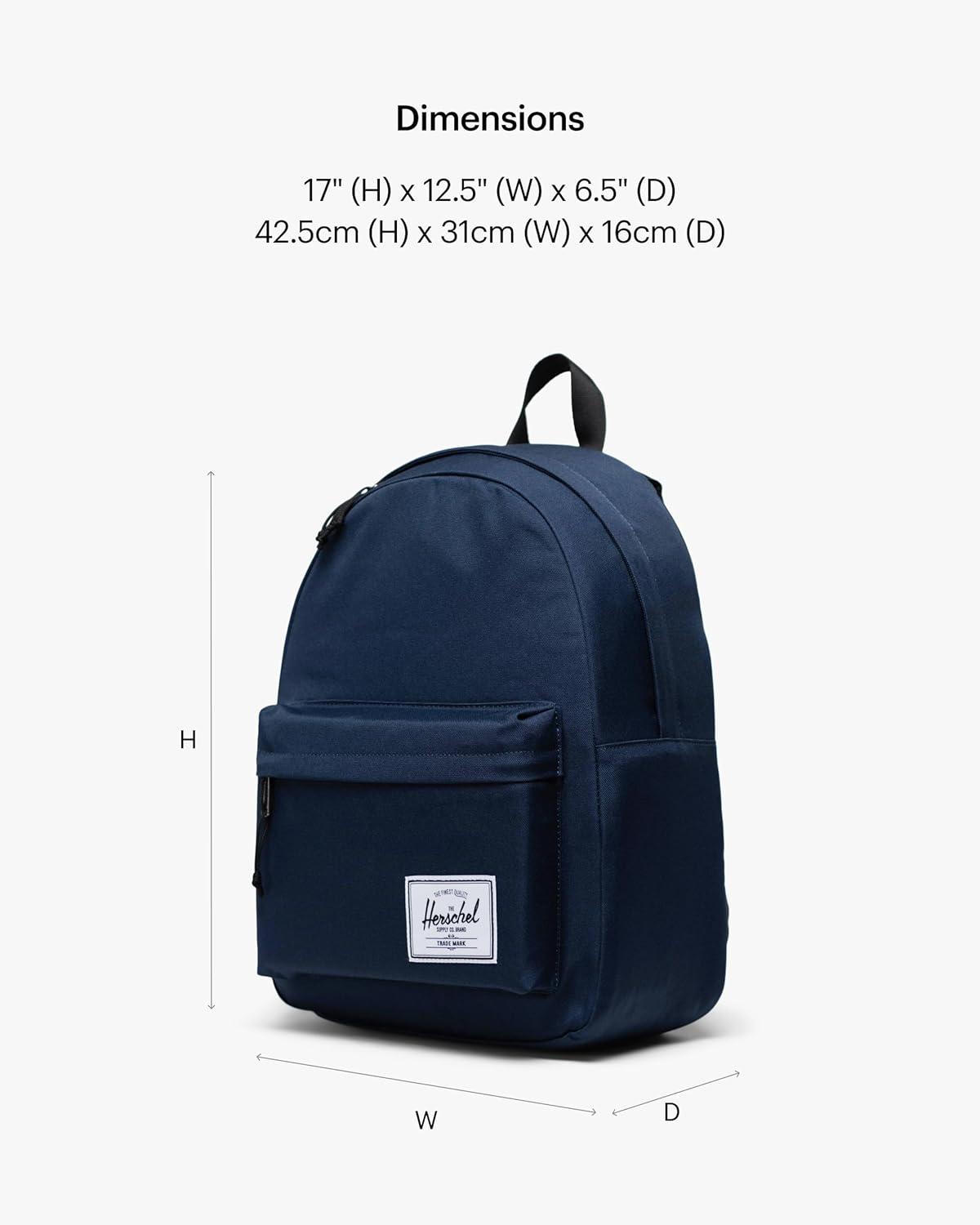 imageHerschel Supply Co Classic XL Backpack Varsity Black 30LNavy