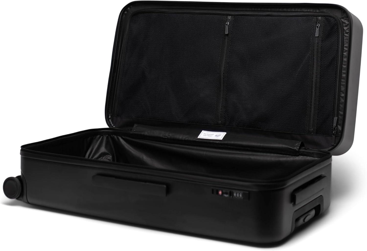 imageHerschel Supply Co Heritage Hardshell Luggage Ash Rose CarryOn 21InchBlack