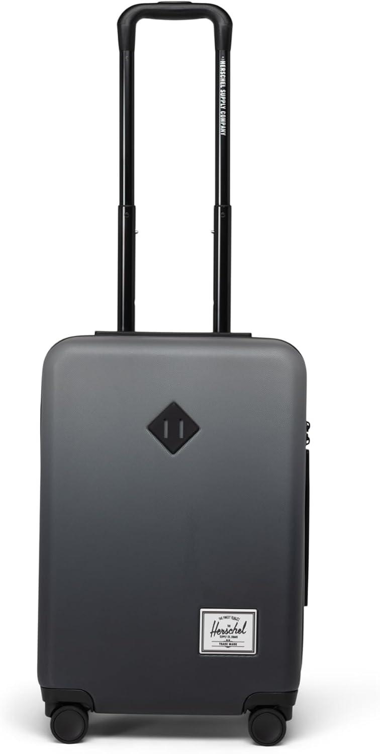 imageHerschel Supply Co Heritage Hardshell Luggage Ash Rose CarryOn 21InchBlack Gradient