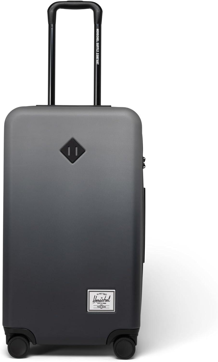 imageHerschel Supply Co Heritage Hardshell Luggage Ash Rose CarryOn 21InchBlack Gradient