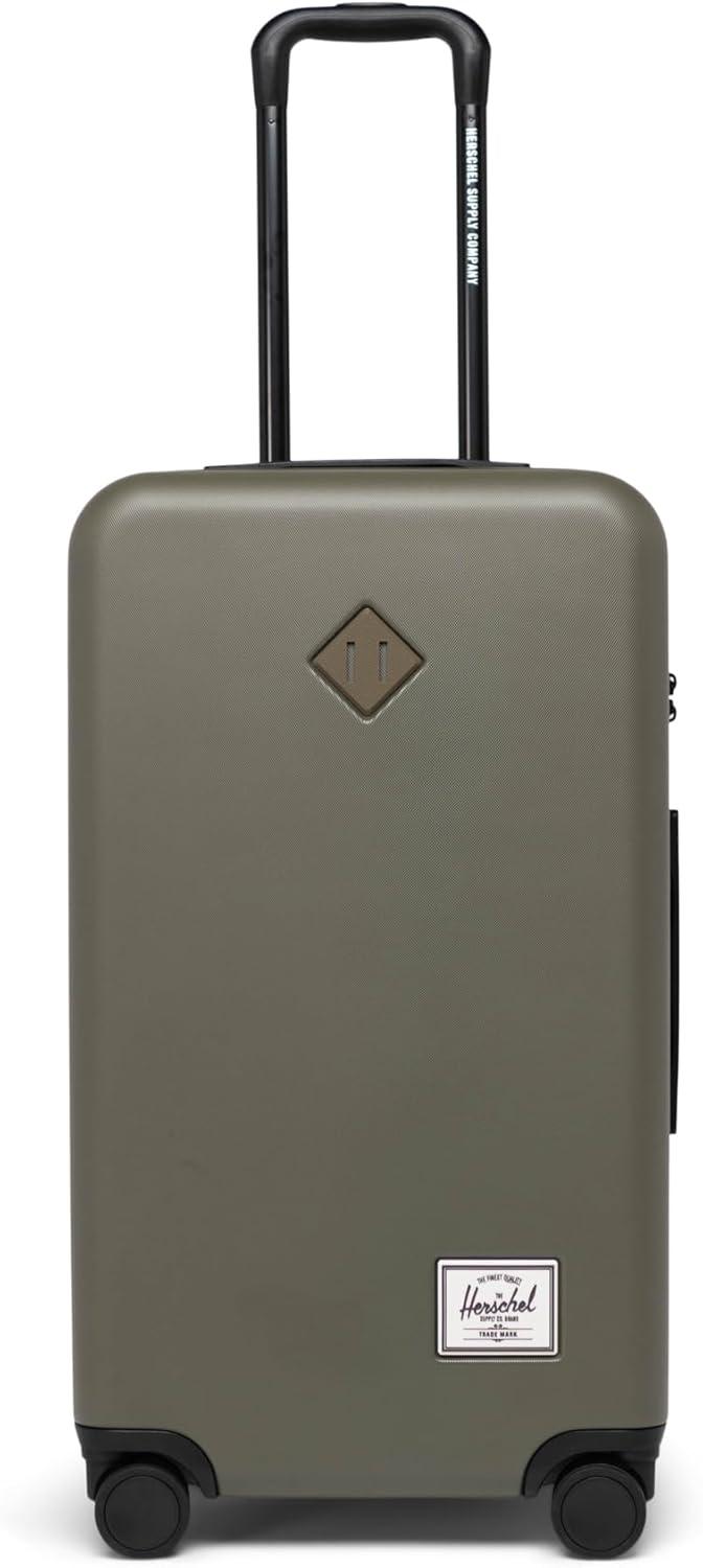 imageHerschel Supply Co Heritage Hardshell Luggage Ash Rose CarryOn 21InchIvy Green
