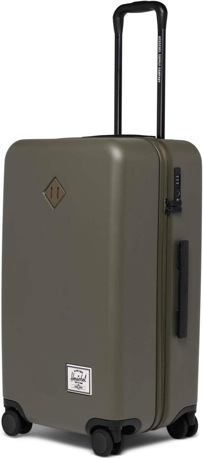 imageHerschel Supply Co Heritage Hardshell Luggage Ash Rose CarryOn 21InchIvy Green