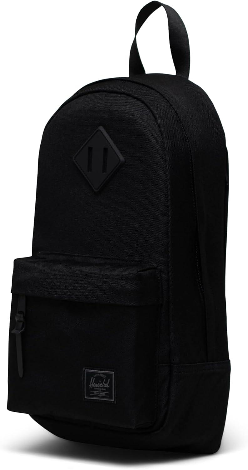 imageHerschel Supply Co Heritage Shoulder Bag Grey 8LBlack Tonal