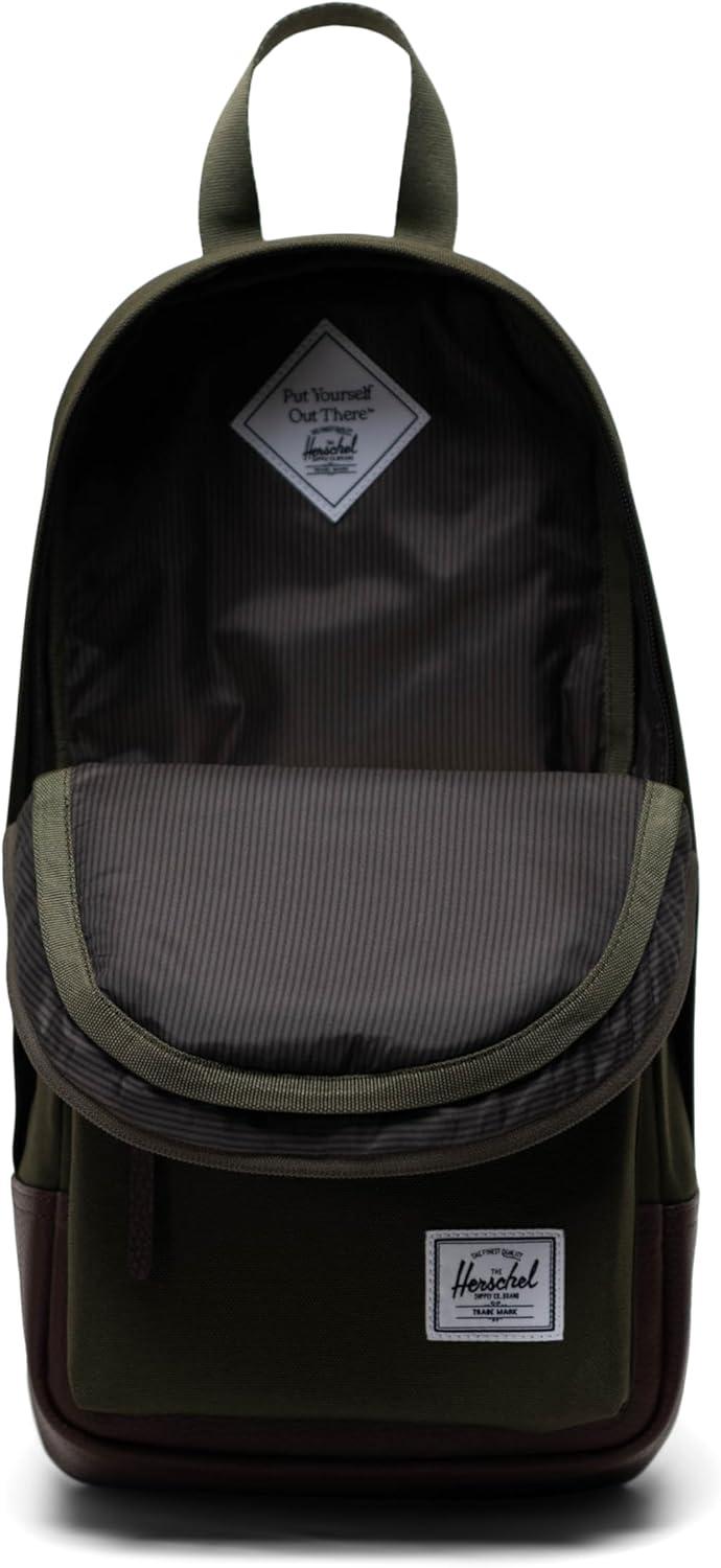imageHerschel Supply Co Heritage Shoulder Bag Grey 8LIvy GreenChicory Coffee