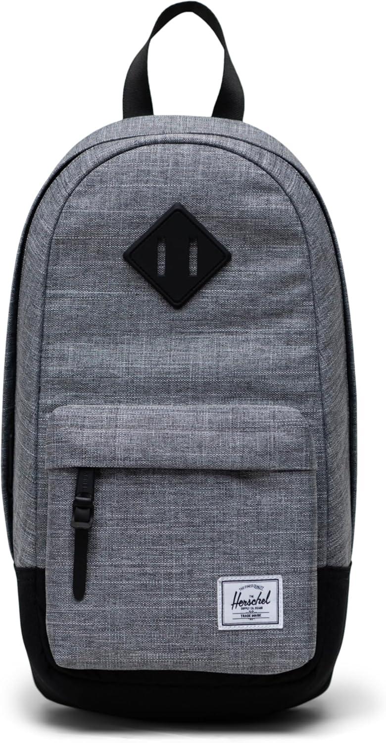 imageHerschel Supply Co Heritage Shoulder Bag Grey 8LRaven Crosshatch