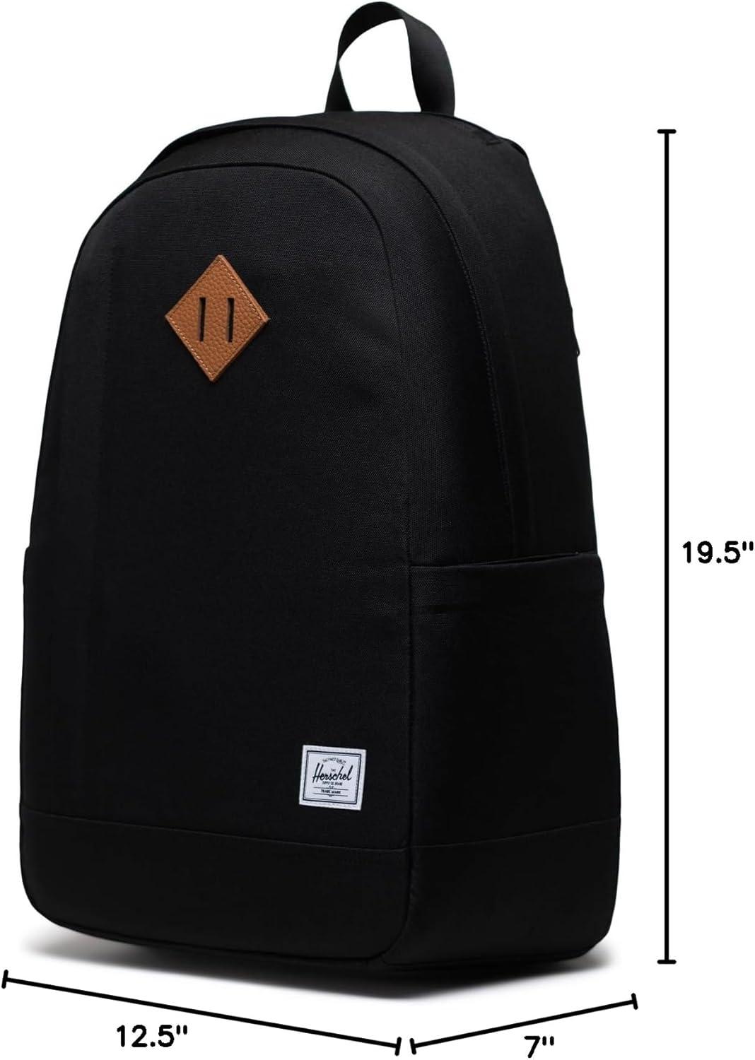 imageHerschel Supply Co Seymour Backpack Black Tonal StandardBlack
