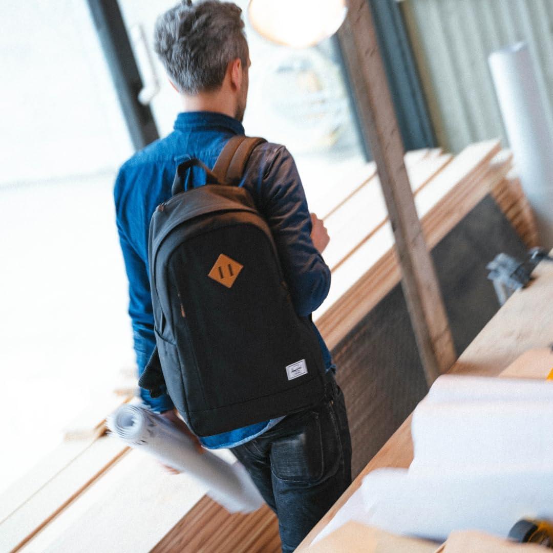 imageHerschel Supply Co Seymour Backpack Black Tonal StandardIvy Green