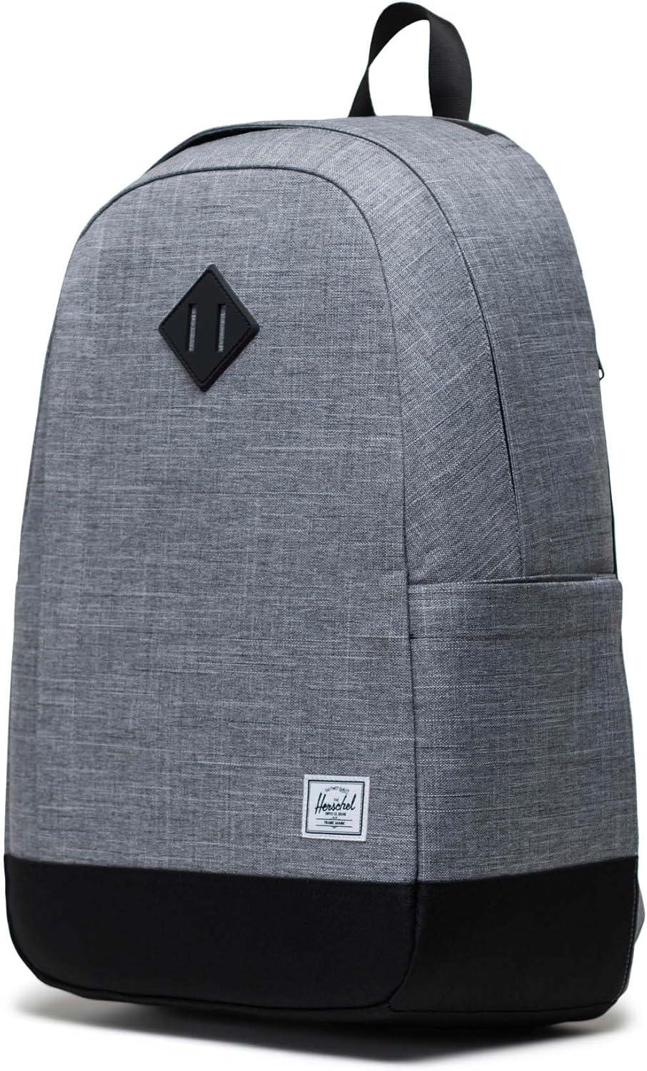 imageHerschel Supply Co Seymour Backpack Black Tonal StandardRaven Crosshatch