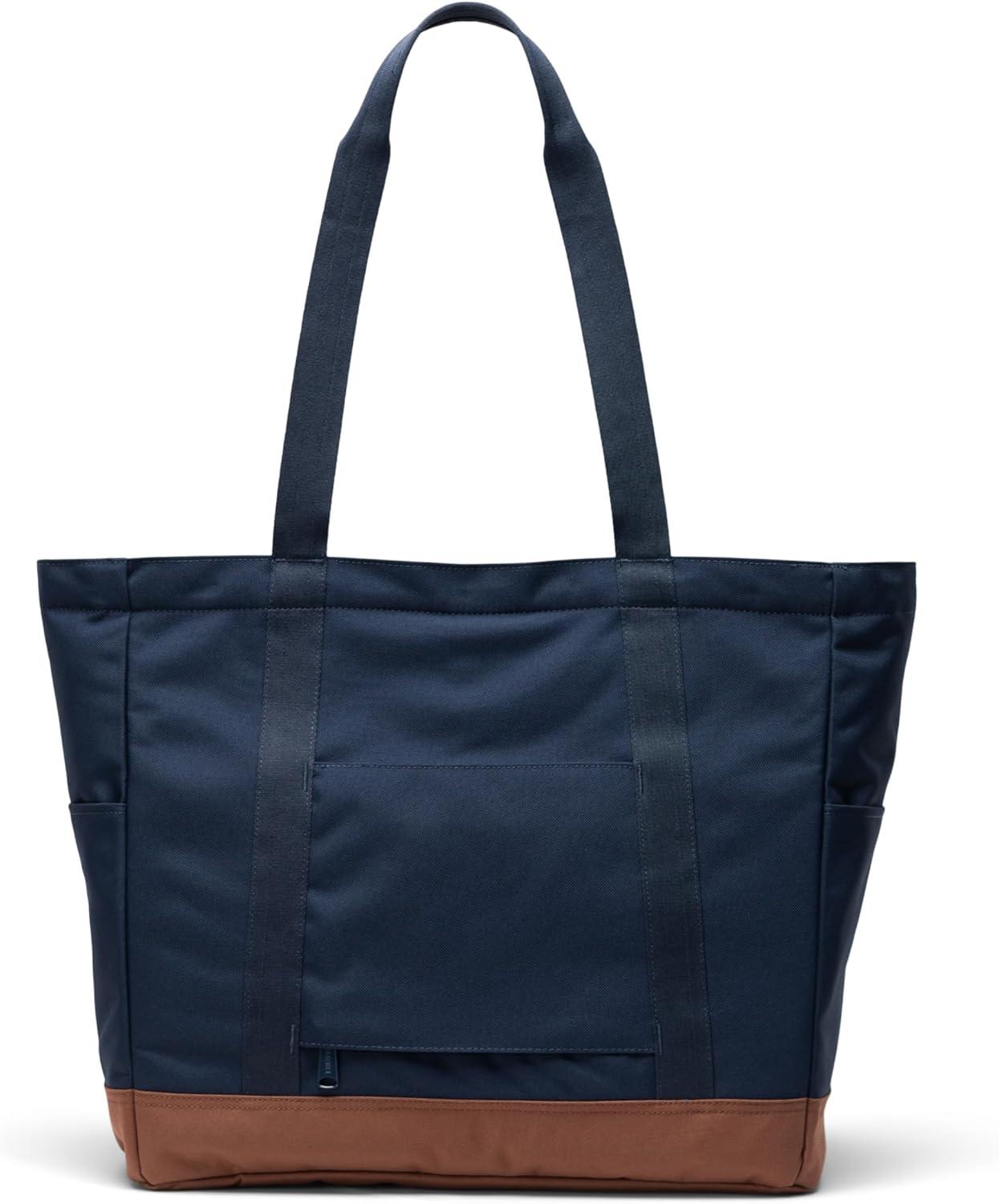 imageHerschel Unisex Heritage ToteNavySaddle Brown
