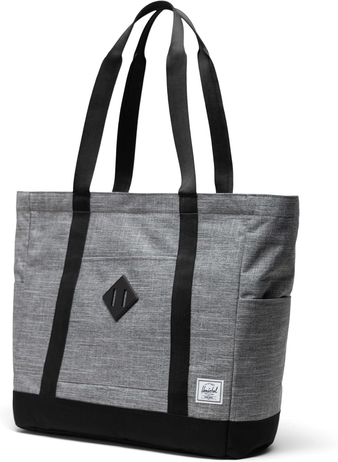 imageHerschel Unisex Heritage ToteRaven Crosshatch