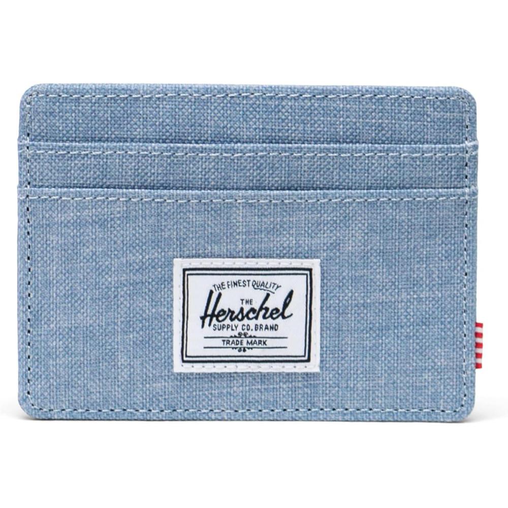 imageHerschel Charlie Cardholder WalletAshley Blue Crosshatch limited edition