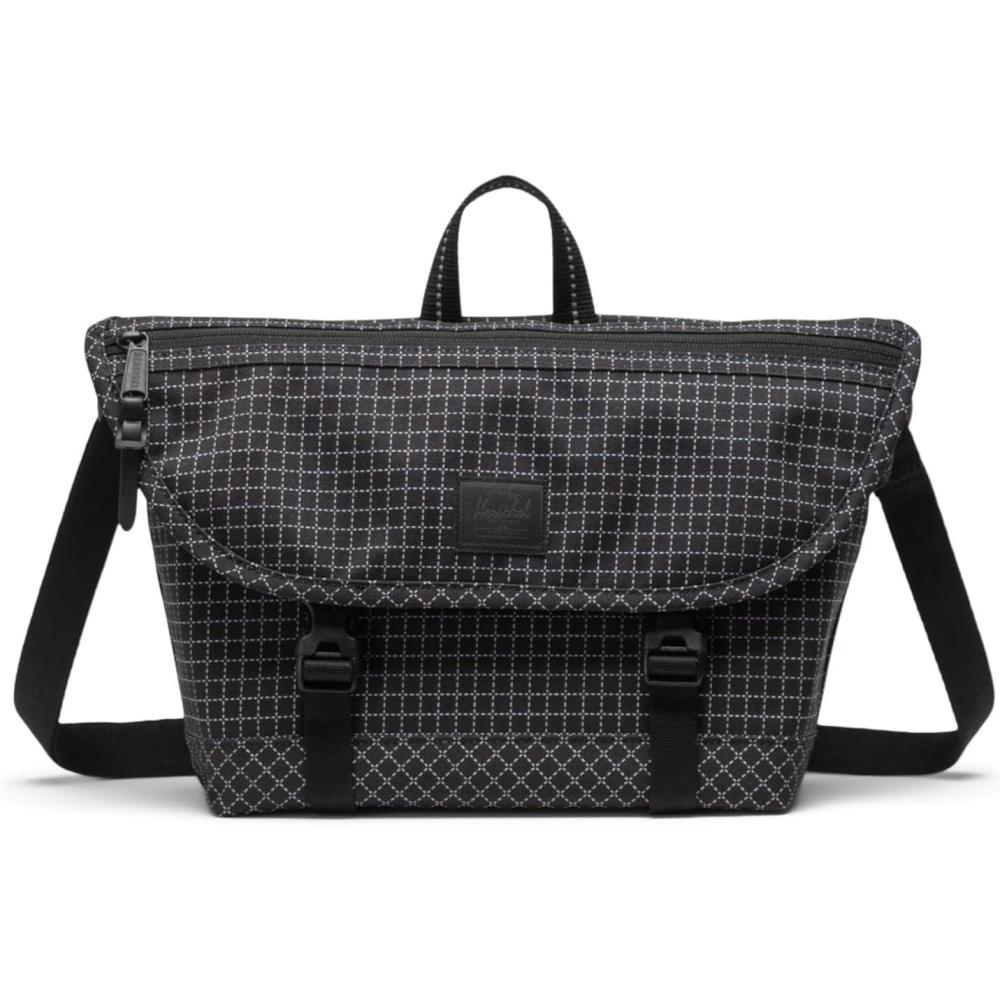 imageHerschel Cove Small MessengerGrid Black