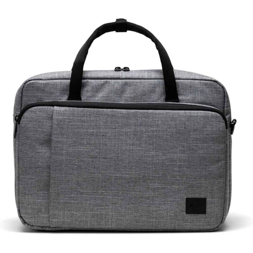 imageHerschel Gibson Messenger Tech BagRaven Crosshatch
