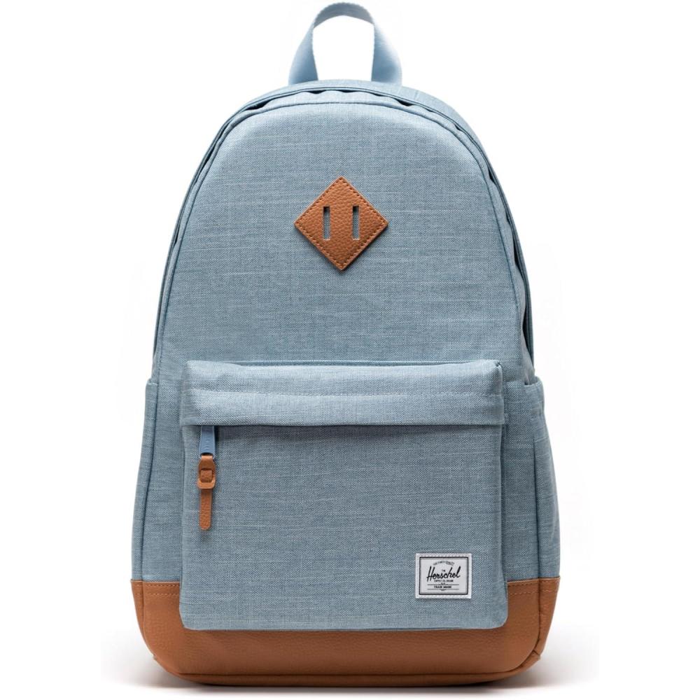 imageHerschel Heritage BackpackAshley Blue CrosshatchNatural