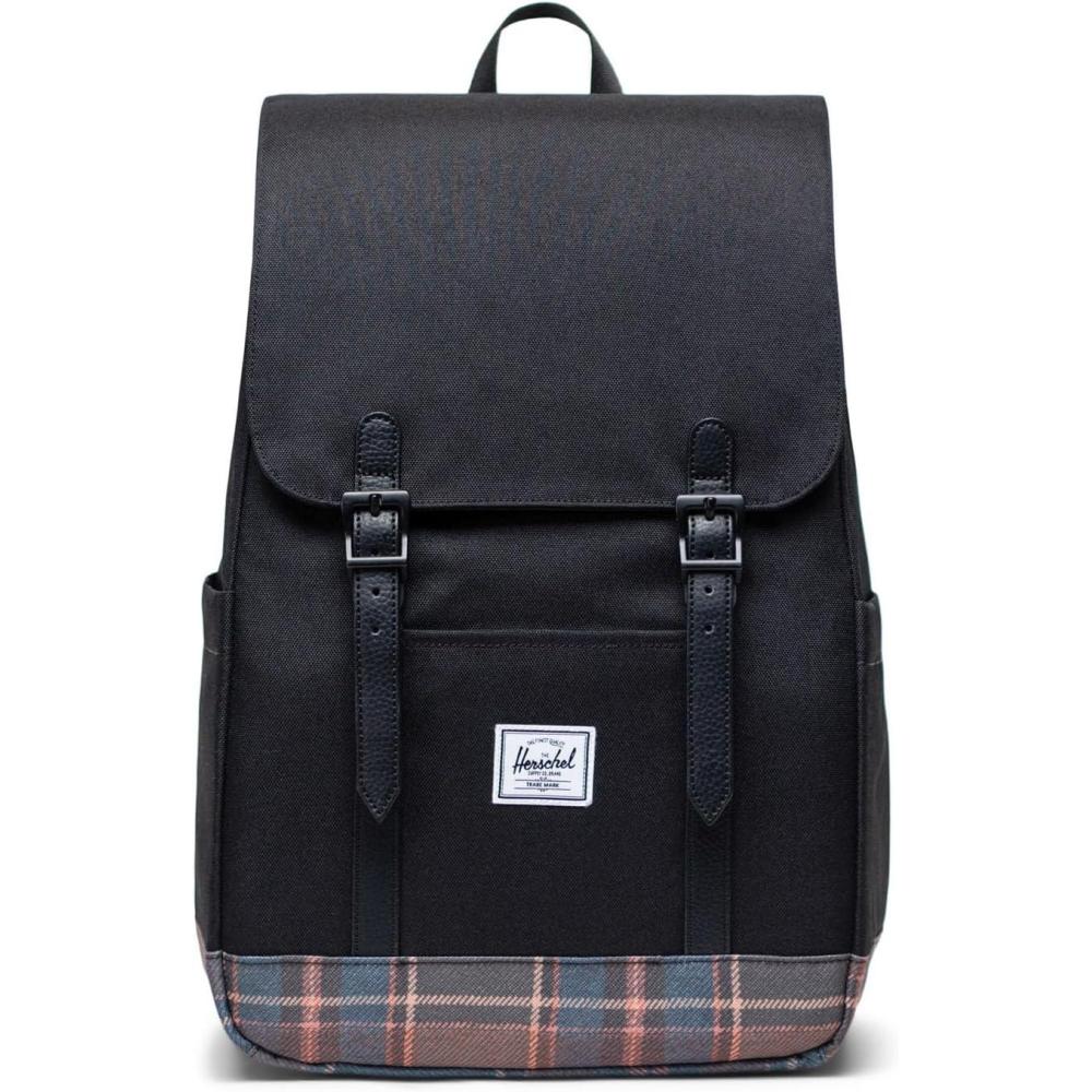 imageHerschel Retreat Mini BackpackBlack Winter Plaid
