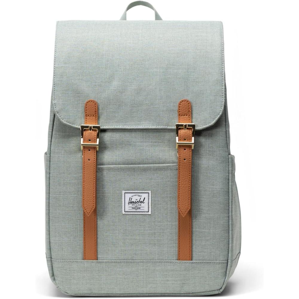 imageHerschel Retreat Mini BackpackIceberg Green Crosshatch