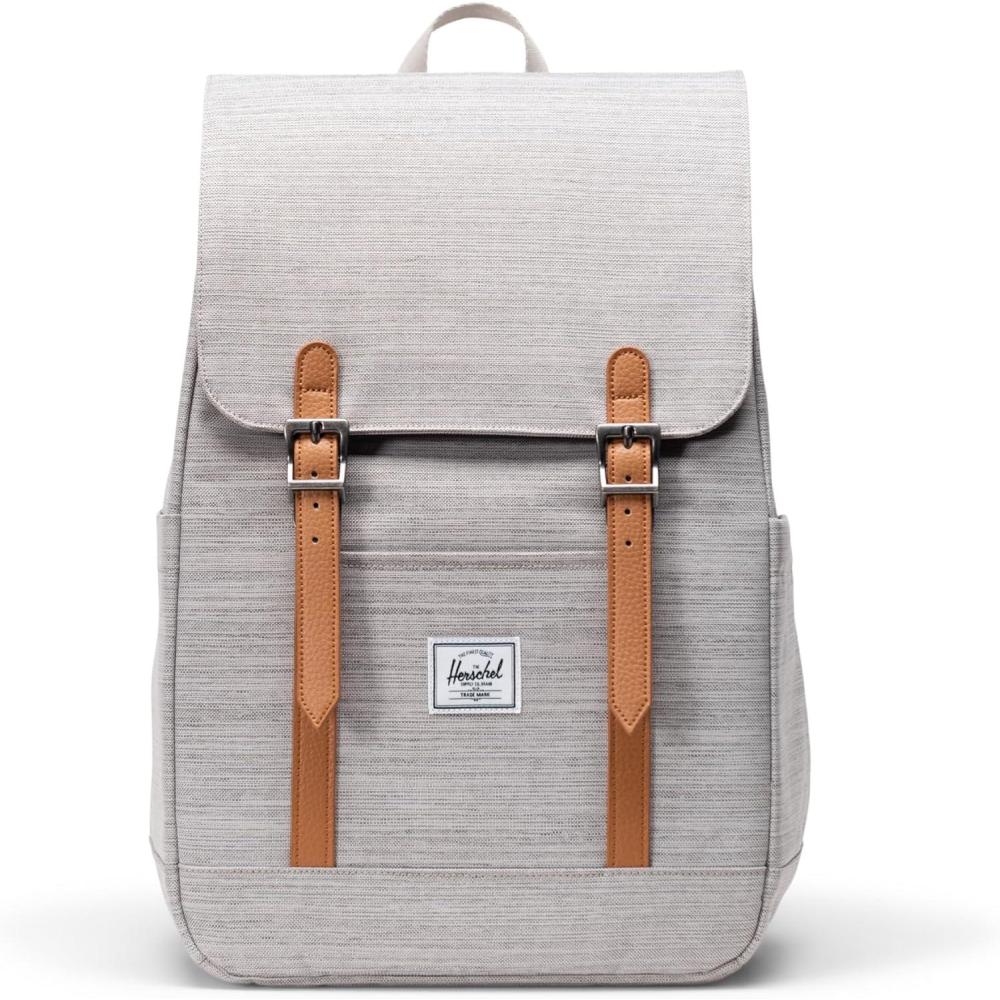 imageHerschel Retreat Mini BackpackLight Grey Crosshatch Limited Edition
