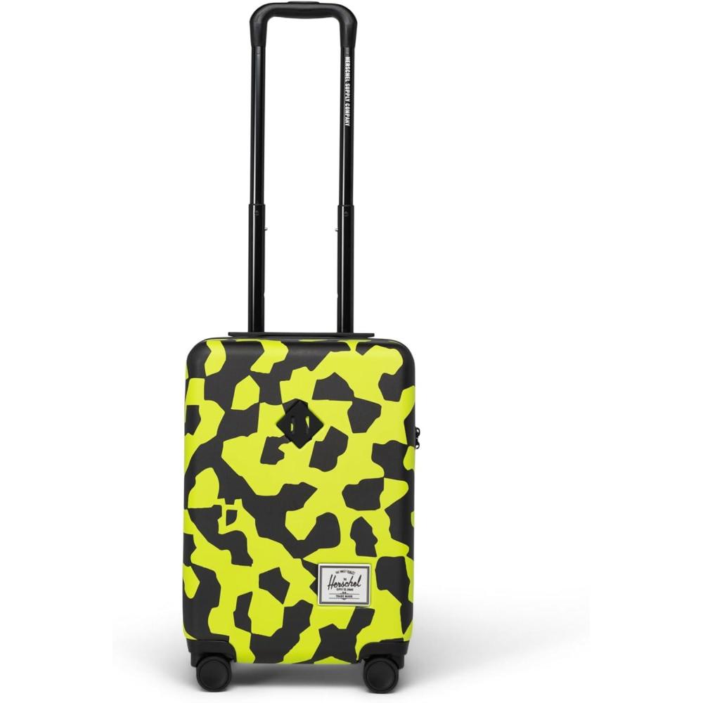 imageHerschel Supply Co Heritage Hardshell Luggage Ash Rose CarryOn 21InchShadow Pixel Lime Punch