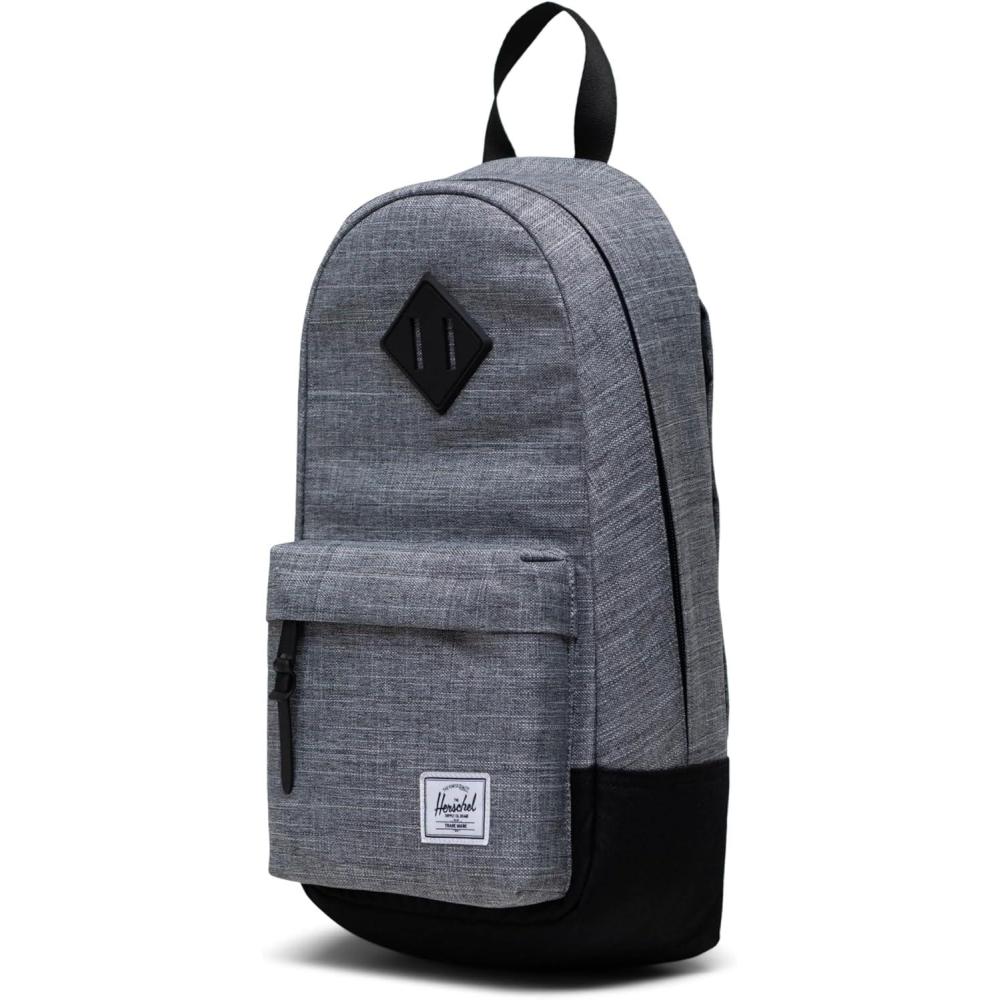 imageHerschel Supply Co Heritage Shoulder Bag Grey 8LRaven Crosshatch