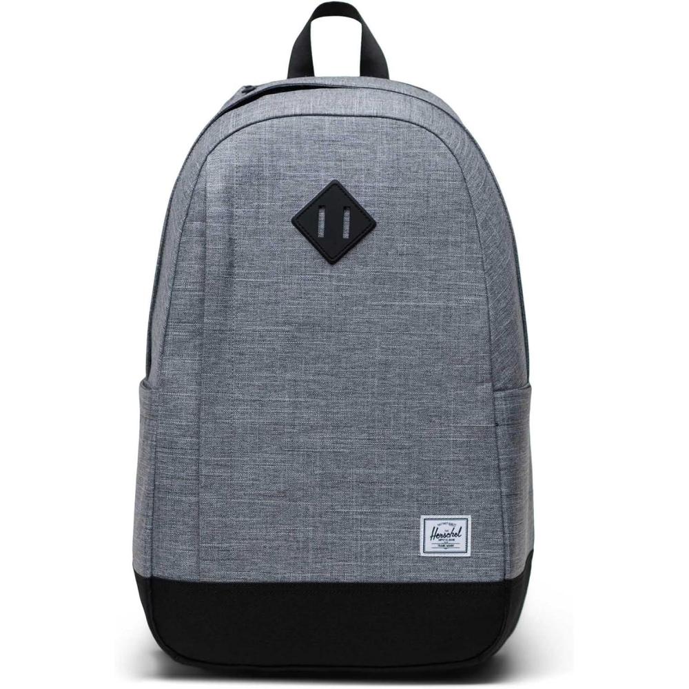 imageHerschel Supply Co Seymour Backpack Black Tonal StandardRaven Crosshatch
