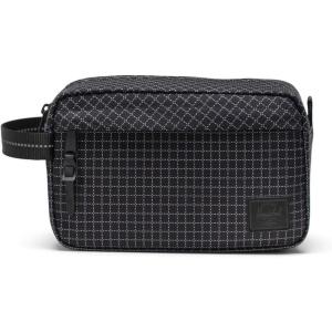 Herschel Chapter Travel Kit(Grid – Black)