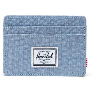 Herschel Charlie Cardholder Wallet(Ashley Blue Crosshatch (limited edition))