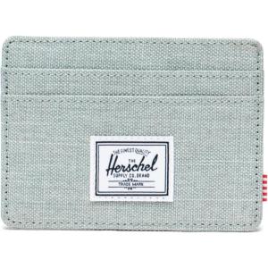 Herschel Charlie Cardholder Wallet(Iceberg Green Crosshatch)