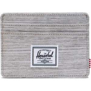 Herschel Charlie Cardholder Wallet(Light Grey Crosshatch)