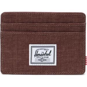 Herschel Charlie Cardholder Wallet(Potting Soil Crosshatch (limited edition))