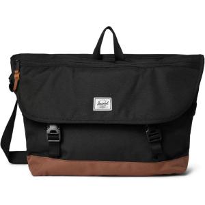 Herschel Cove Messenger(Black/Saddle Brown)