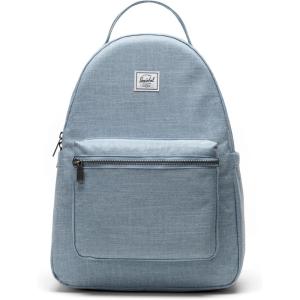 Herschel Nova Backpack, Black, Mini-9L(Ashley Blue Crosshatch)