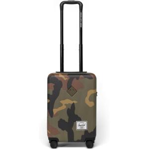 Herschel Supply Co. Heritage Hardshell Luggage, Ash Rose, Carry-On 21-Inch(Woodland Camo)