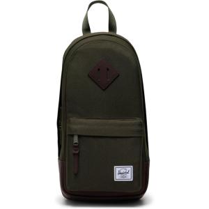 Herschel Supply Co. Heritage Shoulder Bag Grey, 8L(Ivy Green/Chicory Coffee)