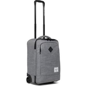 Herschel Supply Co. Heritage Softshell Large Carryon Luggage, Black, Carry on-27L(Raven Crosshatch)
