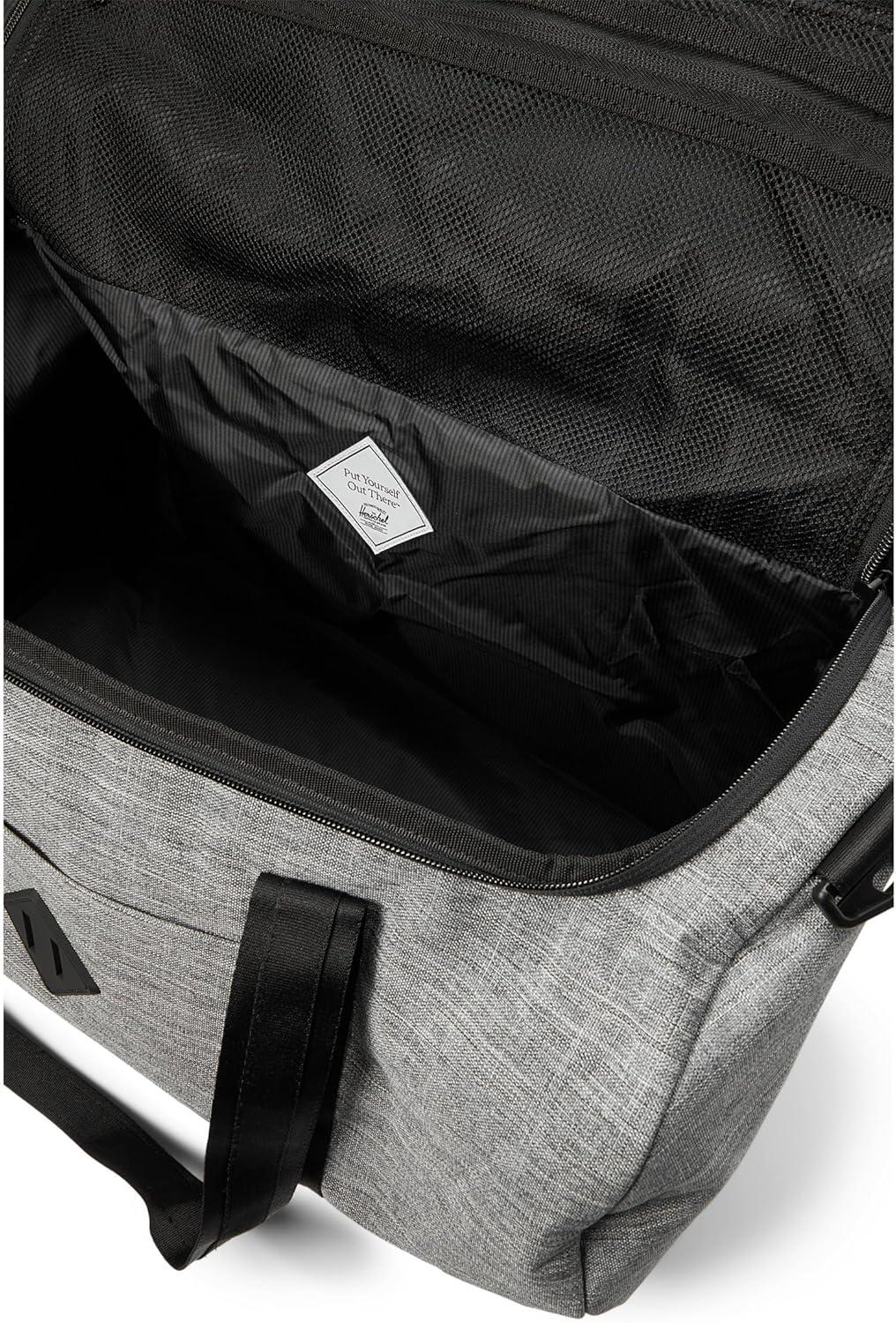 imageHerschel Heritage Duffle Luggage BagRaven Crosshatch