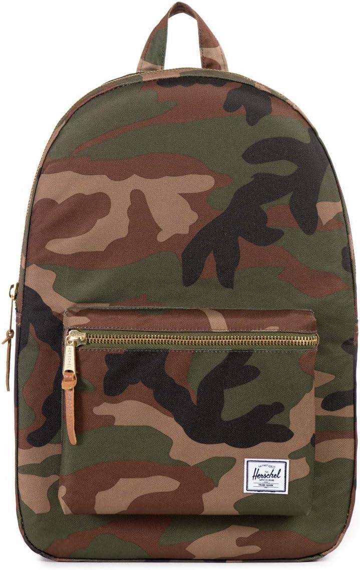 imageHerschel Settlement Quilted Backpack Black One SizeWoodland Camo